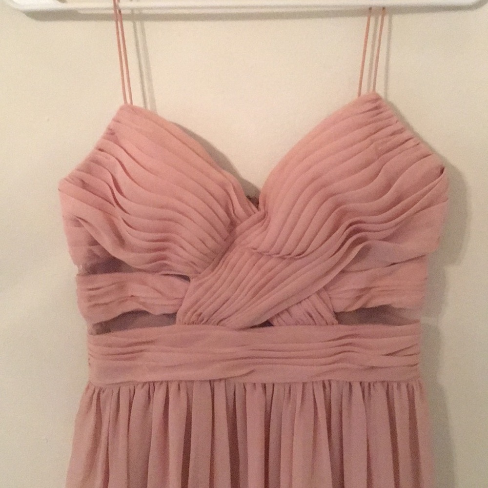 Blush Pink Homecoming Dress